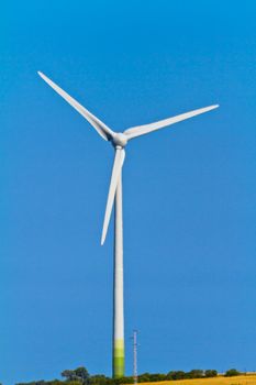Typical windmill or aerogenerator of aeolian energy