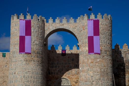 Wonderful medieval outer wall that protects and surrounds the city of Avila