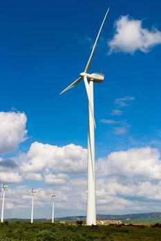 Typical windmill or aerogenerator of aeolian energy