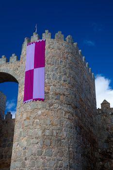 Wonderful medieval outer wall that protects and surrounds the city of Avila