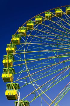 Ferris wheel on the fair of El Puerto de Santa Maria