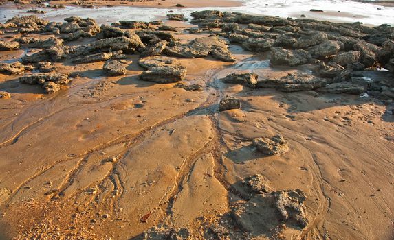 the ocean coast in Darwin, Australia