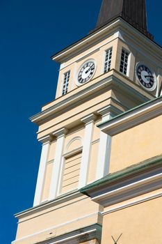 Detail of the cathedral in Oulu, Finland