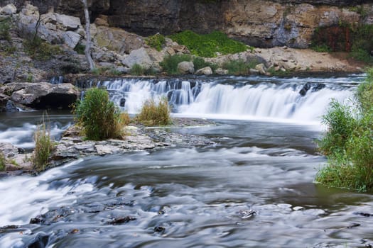 Willow River State Park Waterfall.