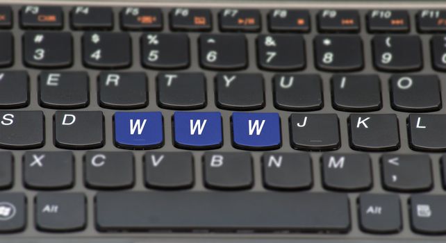 This is an image of keyboard button with added effect.