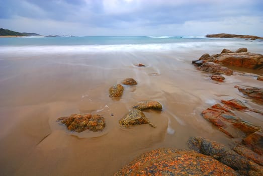 Seascape in South Africa