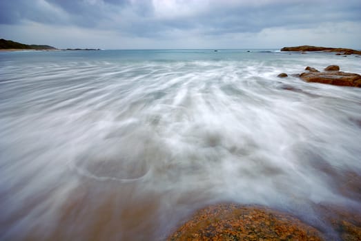 Seascape in South Africa