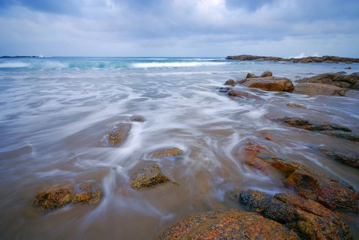 Seascape in South Africa