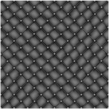 Seamless texture leather quilted a sofa. Highly detailed surface of a leather sofa.