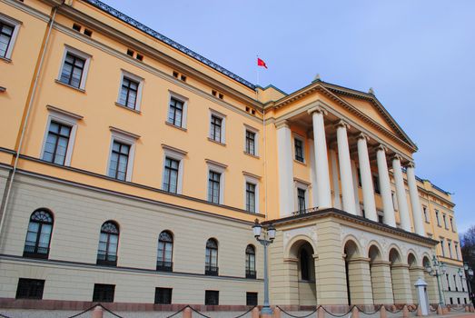 The Royal Palace in Oslo, Norway.