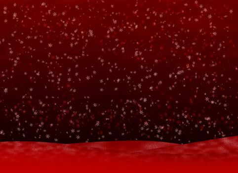 Background of a snow. The abstract image of winter weather