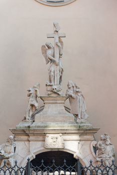 Religious monuments. Date of creation 1800-1900 years. Lvov, Ukraine