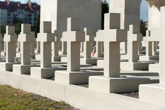 Military cemetery. Since its creation in 1787 Lychakiv Cemetery Lvov, Ukraine