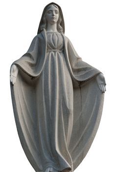Monument Lady of Guadalupe on a cemetery. Since its creation in 1787 Lychakiv Cemetery Lvov, Ukraine