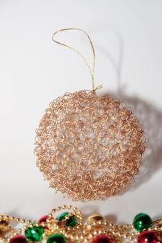 a selection of christmas decorations with ball