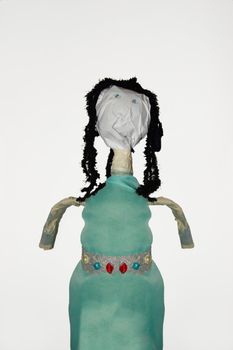 a doll made from a plastic bottle