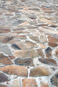 Detail of a stone wall, nice texture or background, prospect