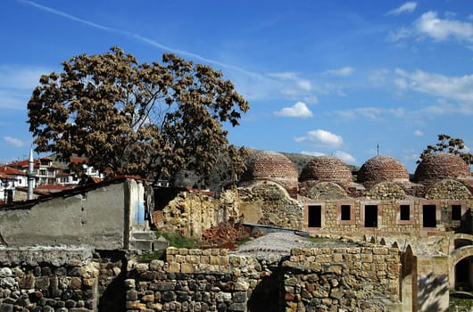 The Turkish town of Beypazary in Anatolia region