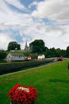 a beautiful irish town in the country