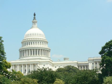 Capitol building of the United States in Washington DC