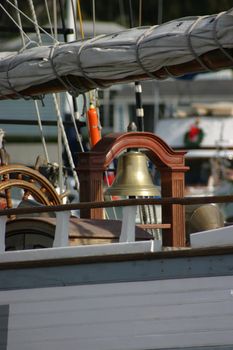 Tall ship Bell and Wheel in Dana Point