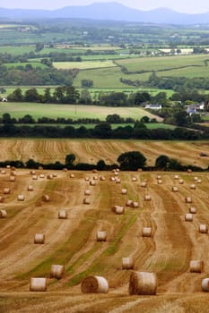 a scenic view in the irish countryside