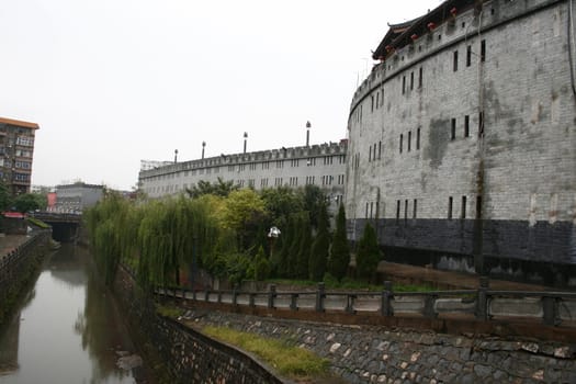 city wall in the old city of Luoyang