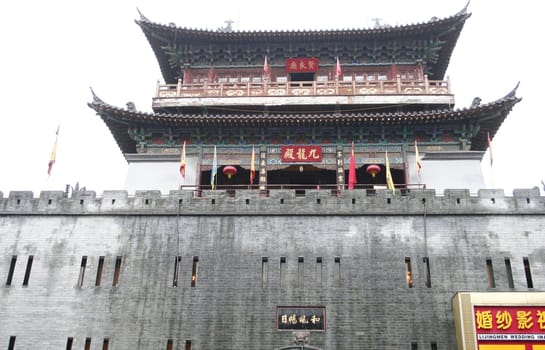 city wall in the old city of Luoyang