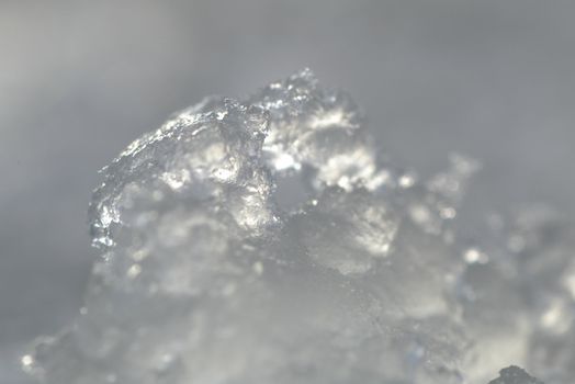 close-up of ice, very shallow DOF!...........