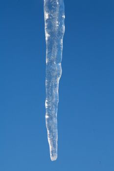 close-up of ice, very shallow Depth of field