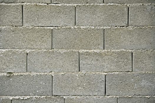 Cinder block rough wall texture background pattern.