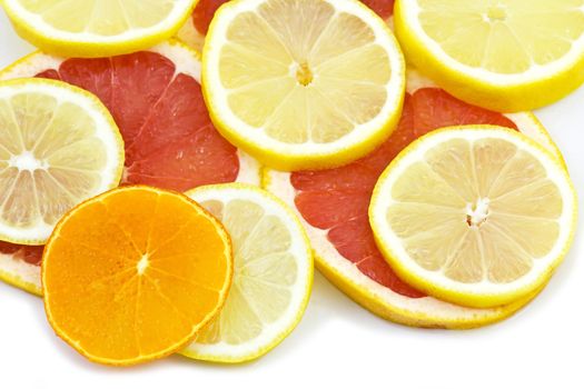 citrus fruit slices