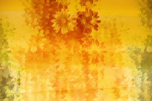 Grunge floral abstract background pattern. Digitally created llustration.