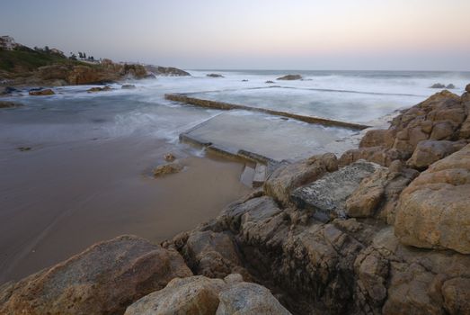 Seascape in South Africa