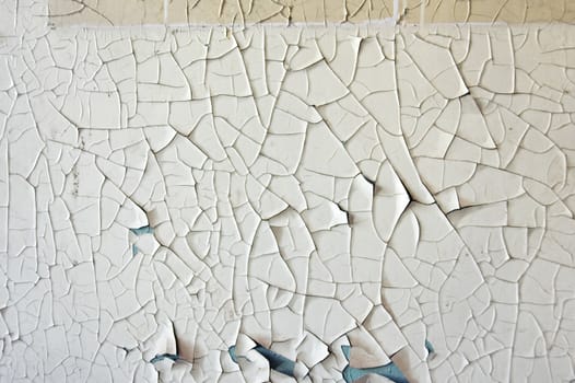 Peeling paint grunge wall texture. Abstract background.