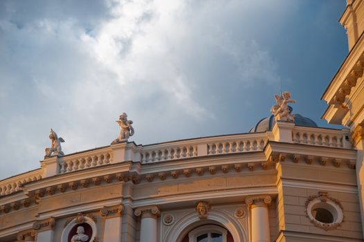 Building of an opera. Exterior opera theatre. Odessa. Ukraine