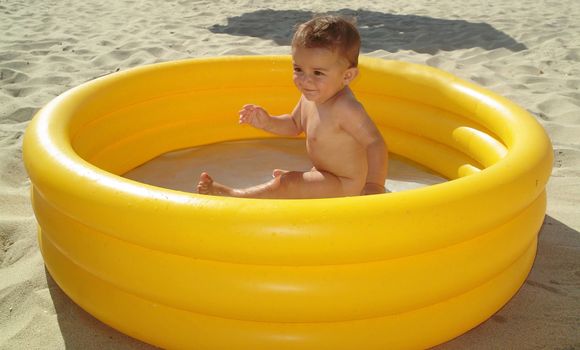 Little boy of the beach