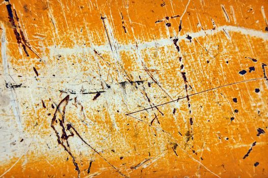 Scratched metal sheeting surface. Abstract industrial texture.