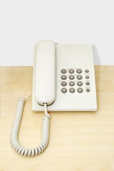 Phone. Stationary phone with a push-button set of number