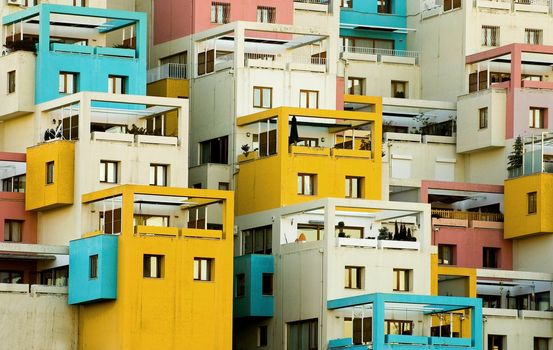 Apartments building in Ankara turkey