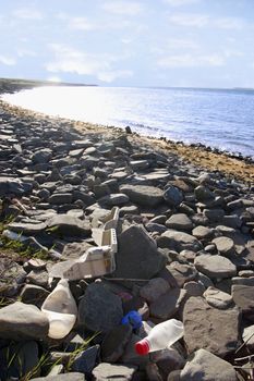 the waste that washes up on our coastline