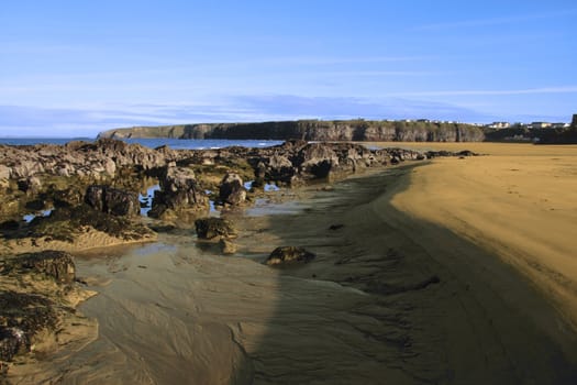 ballybunion beach on the west coast of ireland