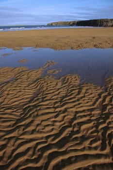 ballybunion beach on the west coast of ireland