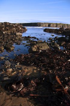 ballybunion beach on the west coast of ireland