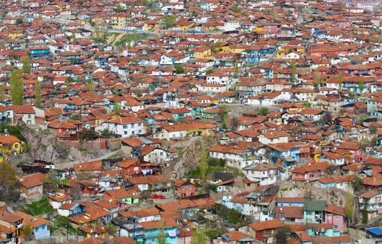 density neighbourhood in Ankara the capital city of Turke