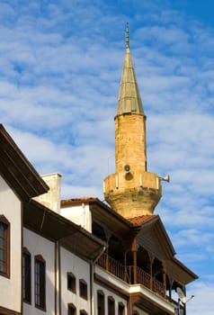 The Turkish town of Beypazary in Anatolia region