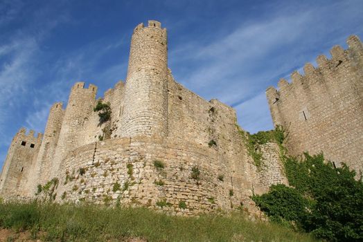 Medieval fortress on the top of the hill