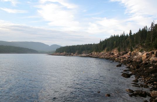 Otter Cove, at Acadia National Park, in Maine USA.
