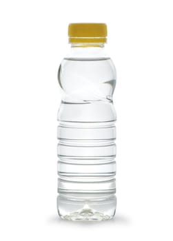 Bottle with water. It is isolated on a white background