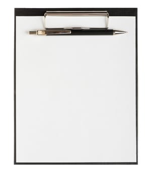 Folder for papers. Office subject it is isolated on a white background